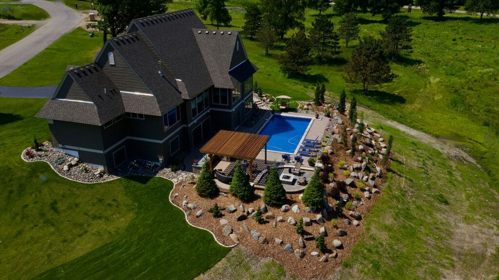 backyard pool remodel