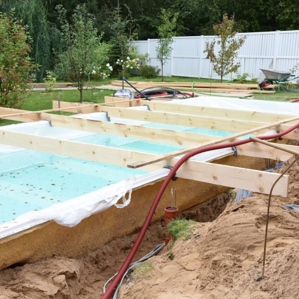 fiberglass pool installation