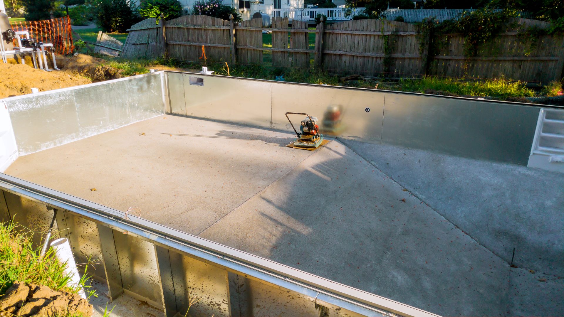 how to install fiberglass pool