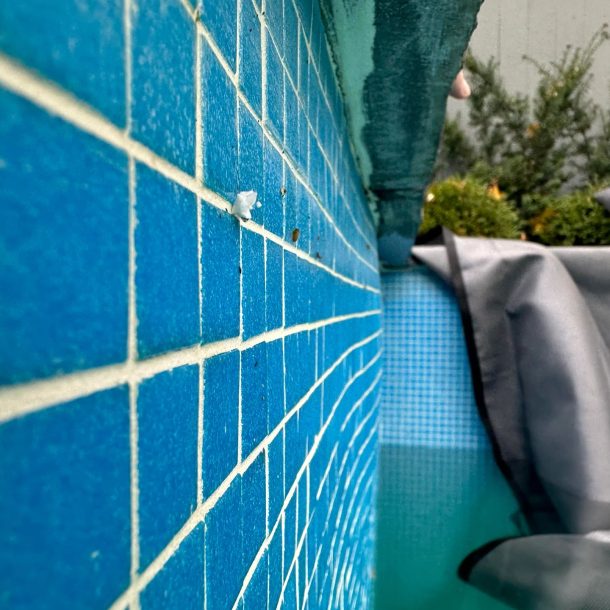 pool wall bulging