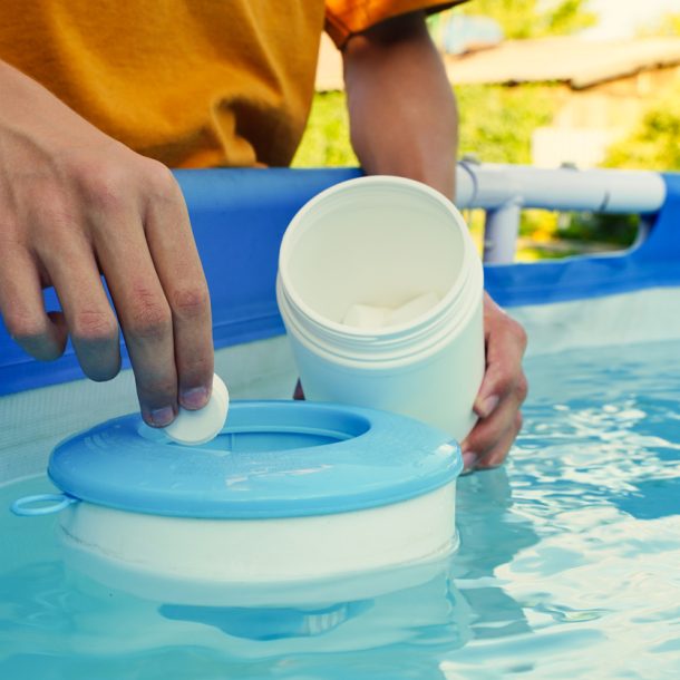 fiberglass pool chlorine damage